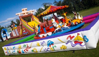 kids carousel hire Antrim amusement rides
